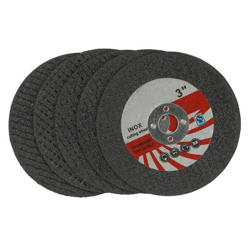 Grinding Wheel 5pcs Cutting Discs Cutting Discs Durable Practical 1.2mm 10mm Bore 5x Steel Black Tile