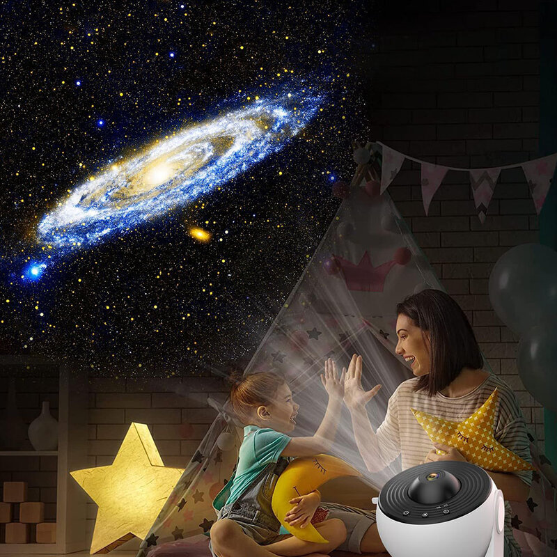 Shineknot HD 13Types Focusing Projection Light Starry Sky Galaxy Projection Light Creative Gift Bedroom Atmosphere Light  zm0066
