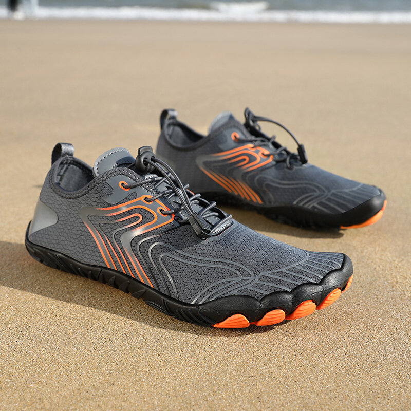 2023 venda quente ao ar livre calçados esportivos marca malha respirável wading secagem rápida sapatos homens mulheres sapatos de praia Indoor fitness shoes