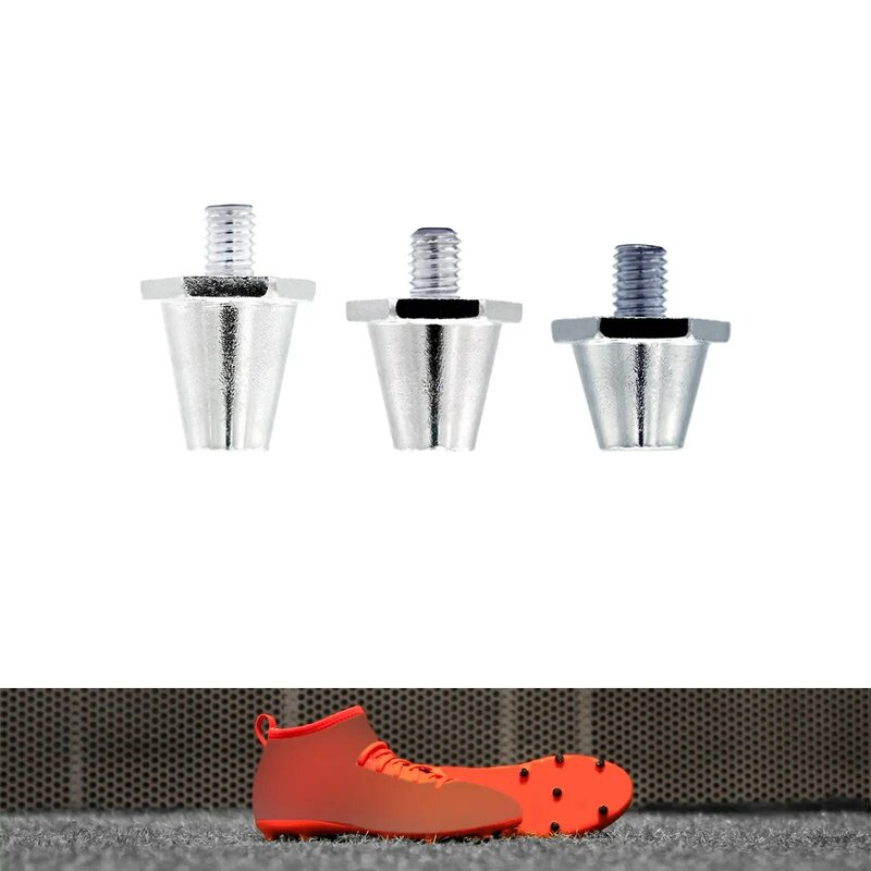 12x Soccer Studs, Football Boot Spikes Rugby Studs Firm Ground Metal Replacement Studs Football Studs for Cleats Training