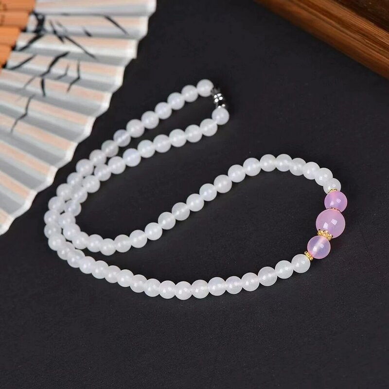 Injdiversifier-Bracelet en pierre naturelle pour femme, perle ronde, bijoux à breloques, cadeaux de fête des mères