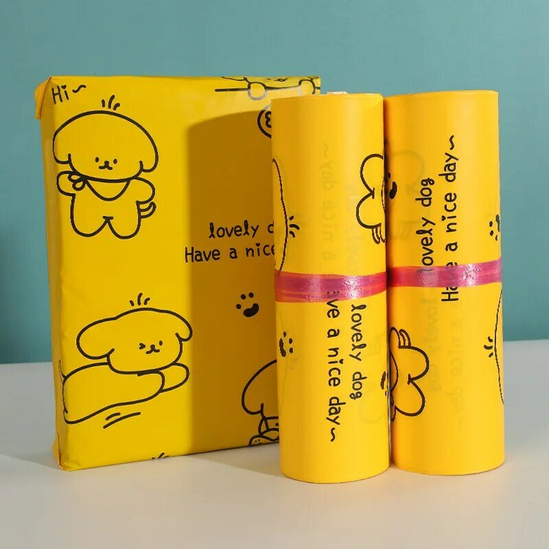 小さな黄色のビニール袋,セルフシールエクスプレス包装袋,25x35cm, 28x42cm, 10個