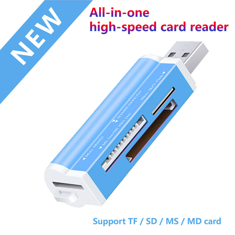 메모리 스틱 프로 듀오 마이크로 SD/t-플래시/M2/MS SD 어댑터에 대 한 1 마이크로 SD 카드 판독기 플래시 USB 메모리 카드 판독기에 4