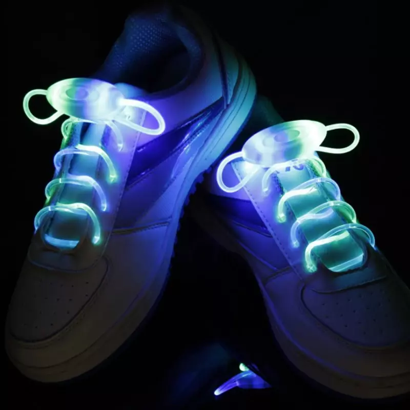Tali Sepatu Olahraga LED Tali Sepatu Tali Flash Menyala Stik Tali Sepatu Pesta Klub Promosi Kedatangan Baru