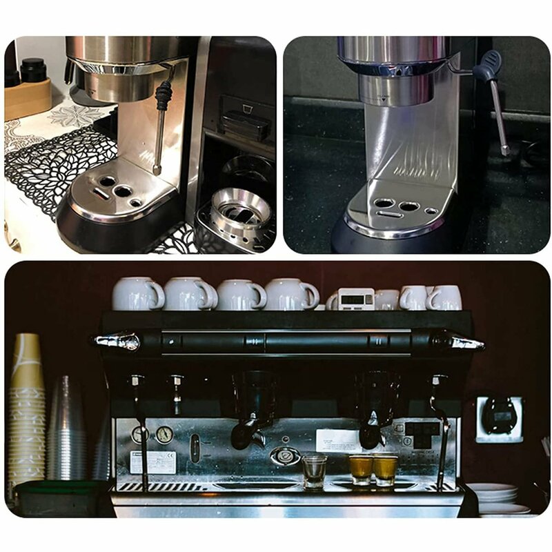 Steam Wand para Delonghi Rancilio Coffee Machine, Bico de vapor, Atualização com Adicional 3 Hole Tip, EC680, EC685