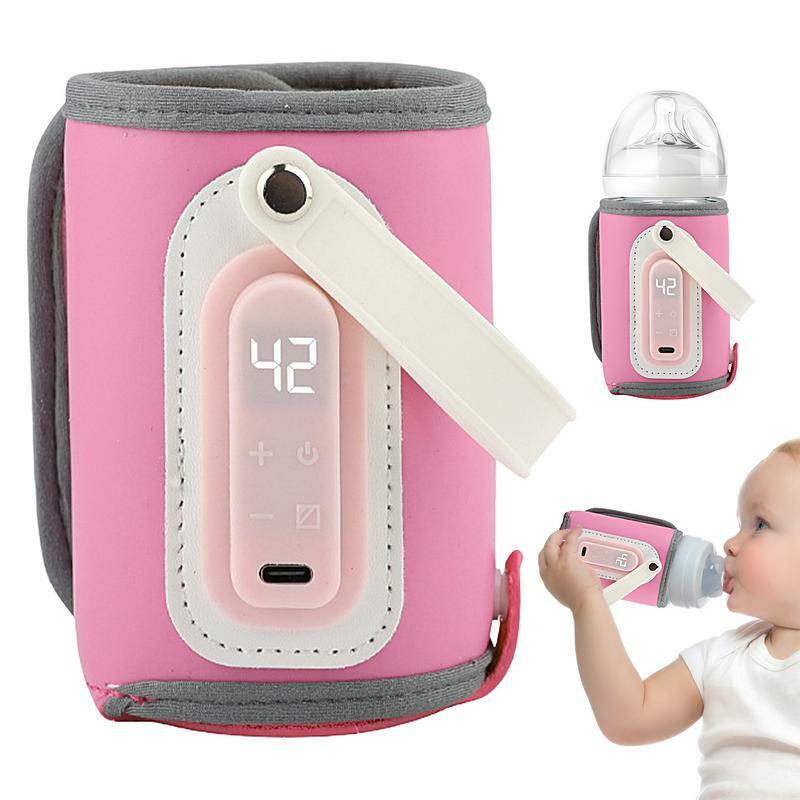 Podgrzewacz do butelek karmienie dziecka torba izolacyjna z mlekiem na USB podgrzewacz do butelek podgrzewacz do mleka bezpieczny artykuły dla dzieci dla niemowląt na zewnątrz