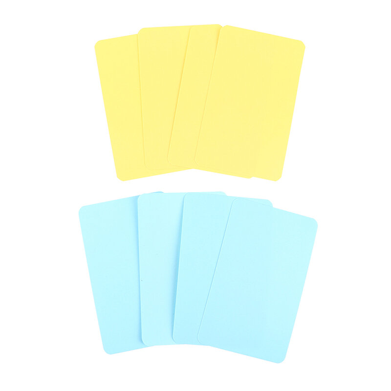 100 Buah Kartu Bermain Kosong Kertas Keras Karton DIY Kartu Pos Buatan Tangan Kertas Dinding Pesan untuk Papan Permainan