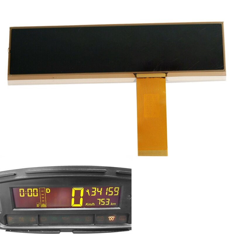 Velocímetro superior da exposição do LCD 2X para MICROCAR MC1 MC2 M. Ir Ferramenta Combi Cockpit