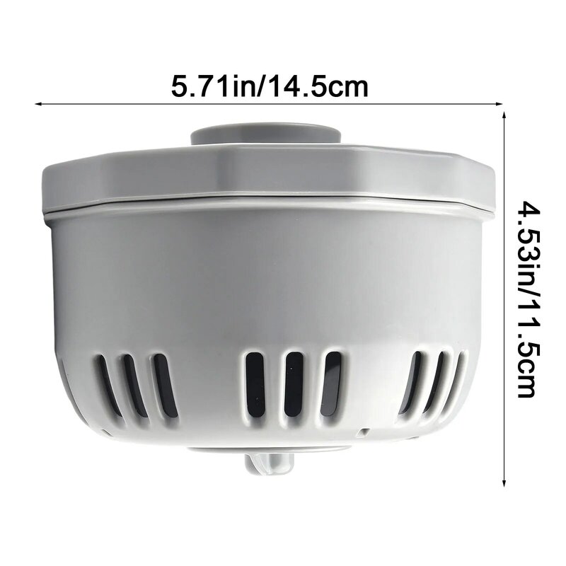 Chemical Dispenser Filter Kit Garden Pool Accessories Grey Filter Housing PVC 10*8*5cm For Lay-Z Spa VIIntex VI