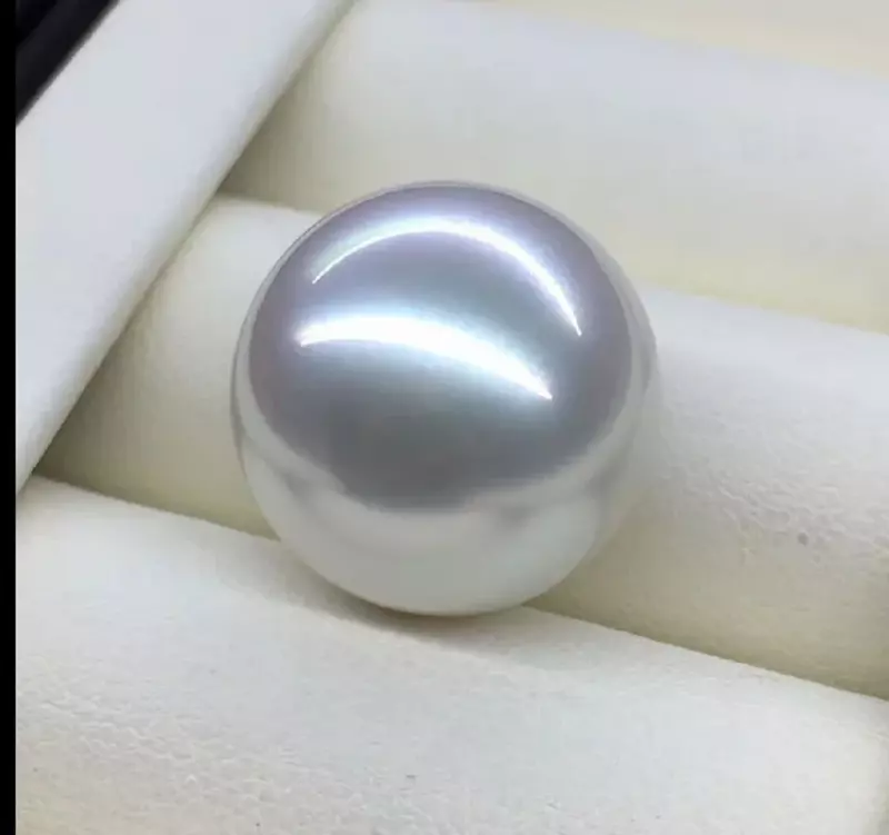 本物の白い丸い真珠の宝石,上質な運,9〜10mm