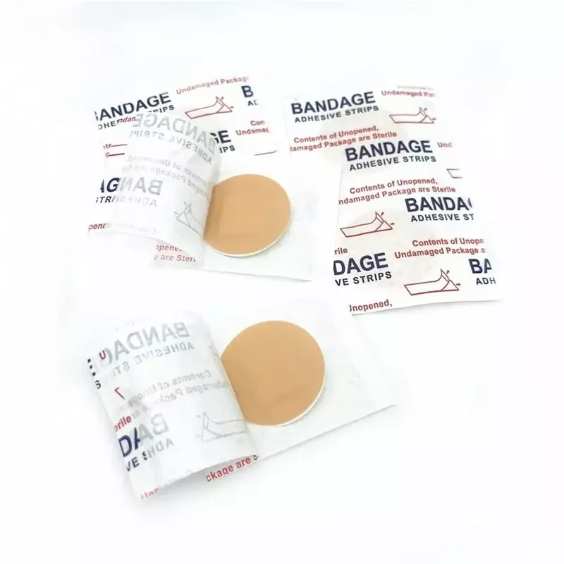 100 stücke ultra dünne Erste-Hilfe-Notfall bandage atmungsaktive medizinische wasserdichte Bandage Pflaster Kleber Wund pflaster