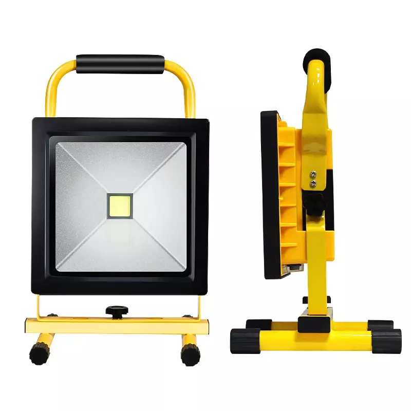 LED Work Light Rechargeable Portable Flood Light Outdoor Camping Hiking Emergency Car Repairing Job Site Lighting