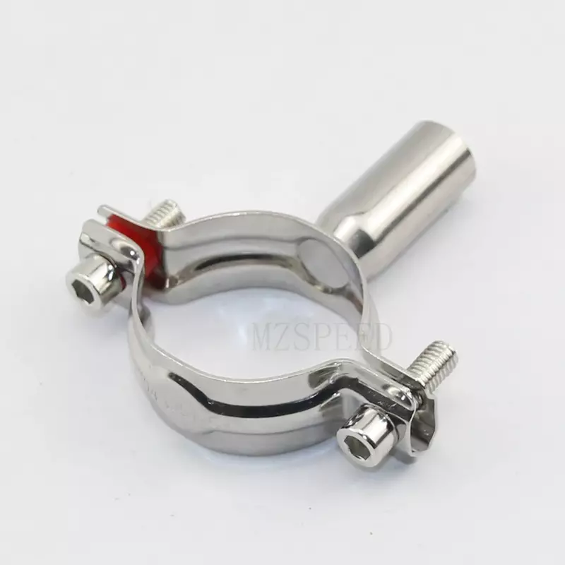 1/2"-4-1/4" Sanitary Stainless Steel SS304 Bracket Pipe Fittings Ajustable Clamp pipe fixer