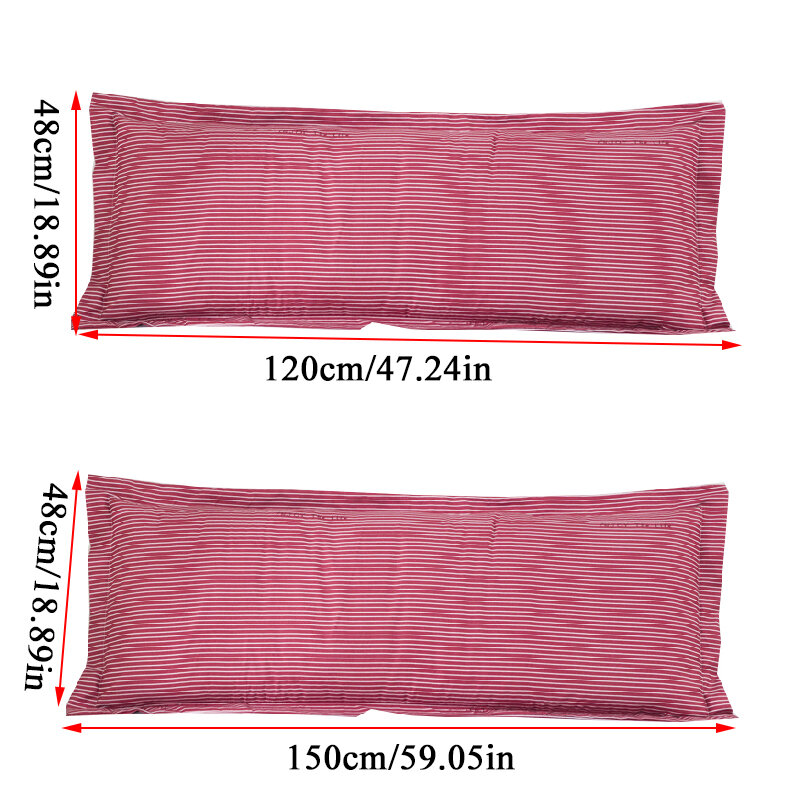 120/150cm federa Solid Natural Mulberry Hair Pillow covers camera da letto federa decorativa Home decor fodera lunga per cuscino