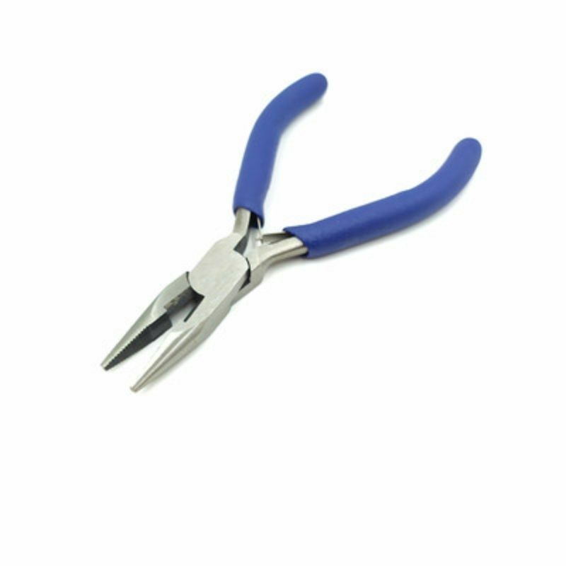 Mini Jewelry Pliers Stainless Steel Needle Nose Pliers Round Wire Looping Wire Bending Tools for DIY Jewelry Making