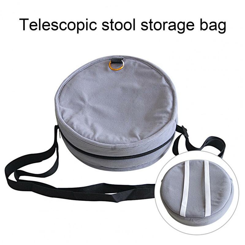 Folding Stool Shoulder Bag, armazenamento almofada macia, Versátil Nylon Webbing, dobrável Camping Bag