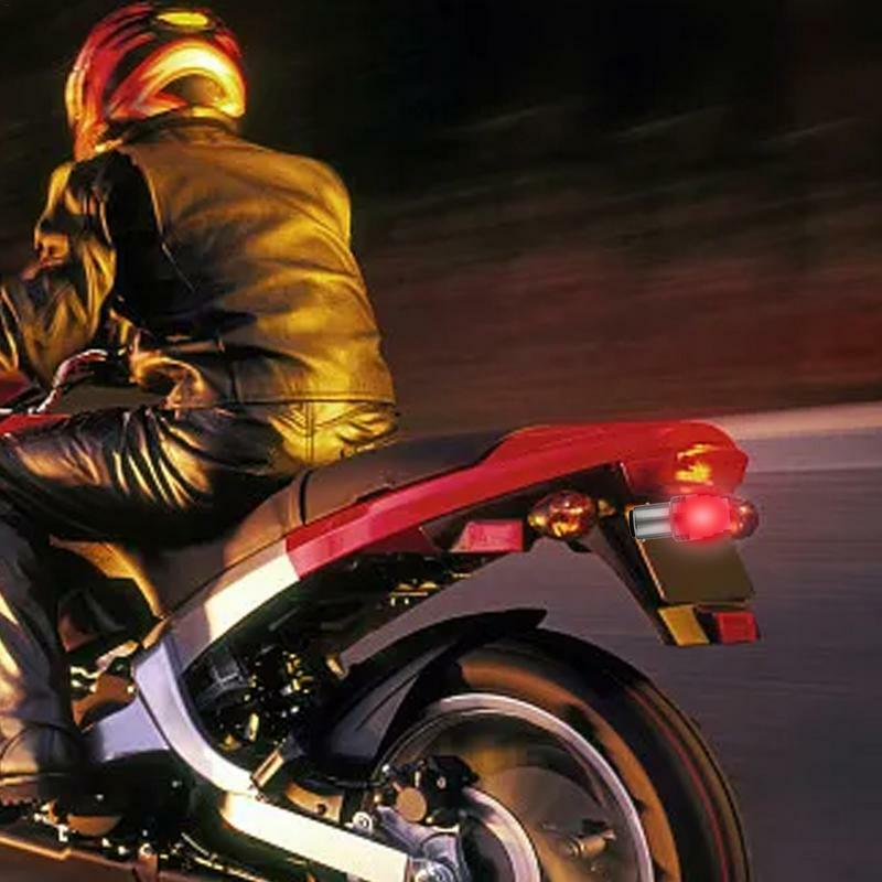 Motorcycle Brake Light Flashing Warning Tail Lights Strobe LED Taillights Replacement Super Bright Flash Brake Warning Light For