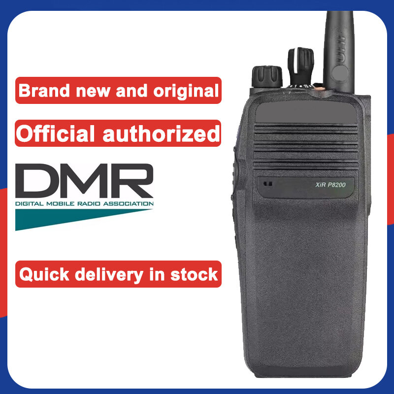 Motorola XIR P8200 DMR radio bidireccional VHF/UHF XPR6300 DP3400 DGP4150