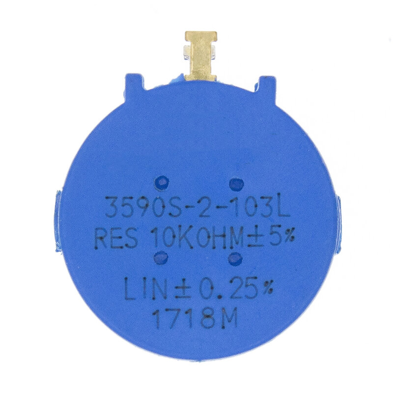 3590S-2-103L 103 102 104 503 3590S 10K 1K 100K 50K ohm Precision Multiturn Potentiometer 10 Ring Adjustable Resistor
