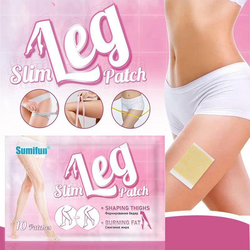 Belly Stickers For Weight Loss Leg Sculpting Stickers 10 PCS Weight Loss Sticker For Women Men Thigh Anti-Cellulite & Burning