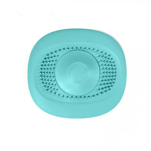 Lavello filtro di scarico Silicone bagno lavabo scarico capelli Catcher doccia vasca da bagno filtro a pavimento tappo deodorante Accessori per il bagno