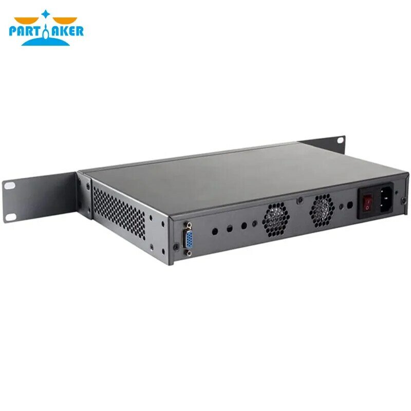Partaker PfSense Tường Lửa Mềm Router N5105 6x Intel I225-V B3 2.5G LAN 2xDDR4 Mini PC VGA COM AES-NI OPNsense ESXi