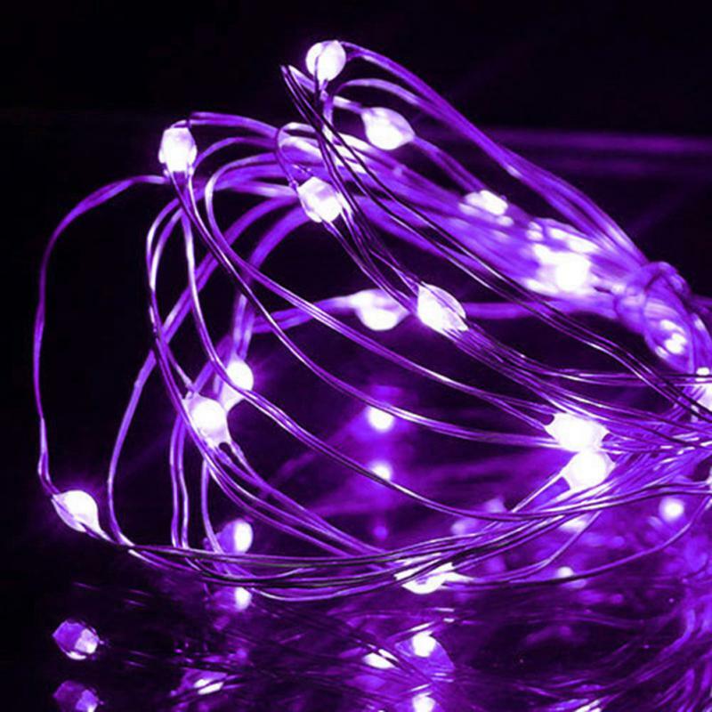 30 LED Fairy Lamp Copper Wire String Lights Waterproof Garland Light For Home Christmas Wedding Party Decoration Bouquet Lights
