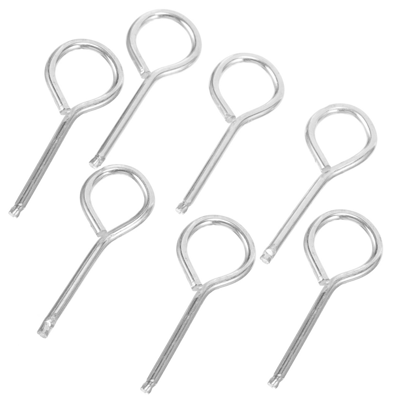 10pcs Fire Extinguisher Lock Pin Iron Pull Pin Replacement Safety Pin Supply