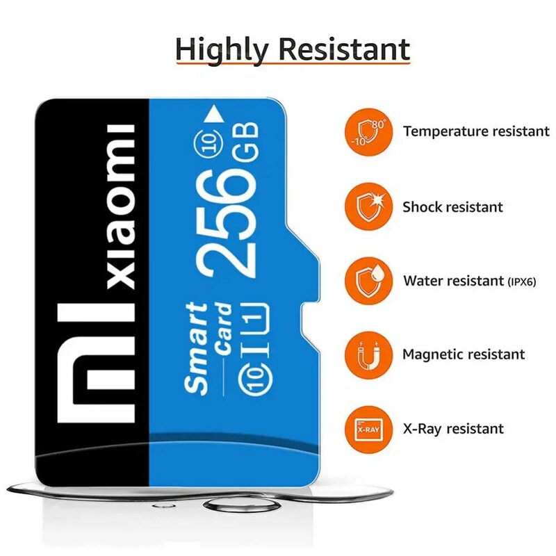 Карта памяти MIJIA Xiaomi 1 ТБ, 256 ГБ, Micro TF, SD-карта, высокоскоростная карта памяти Micro Flash, 128 ГБ, 512 ГБ, флэш-карта Extreme Pro