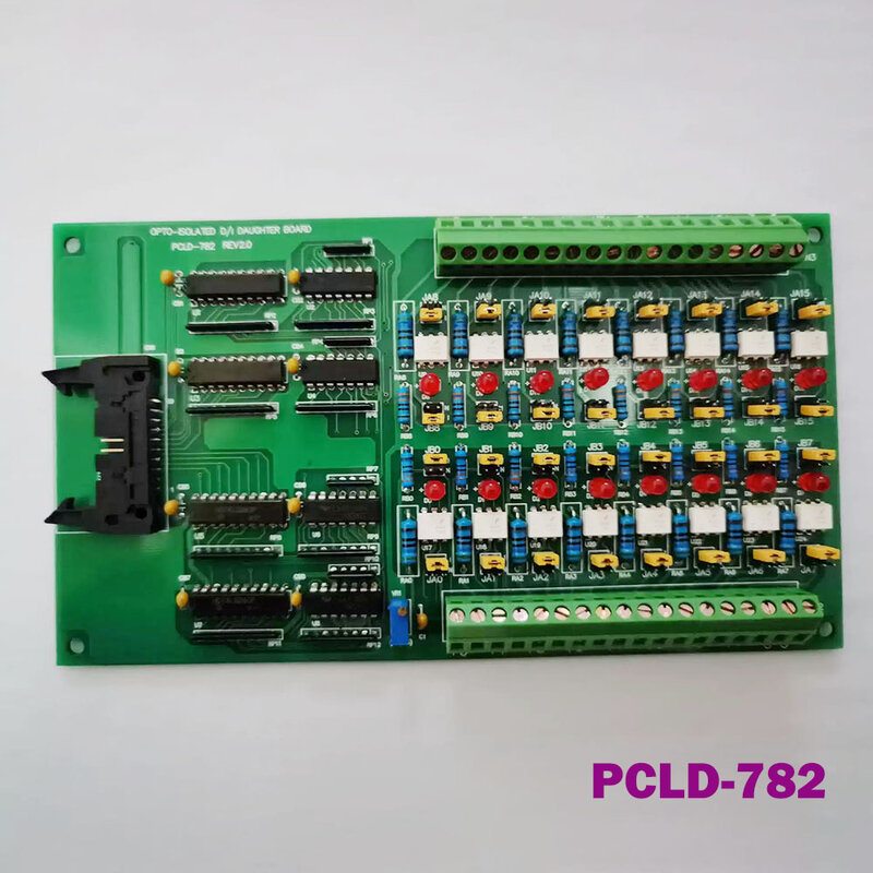 PCLD-782 для Advantech 16-канальная Оптическая изоляция платы D/I