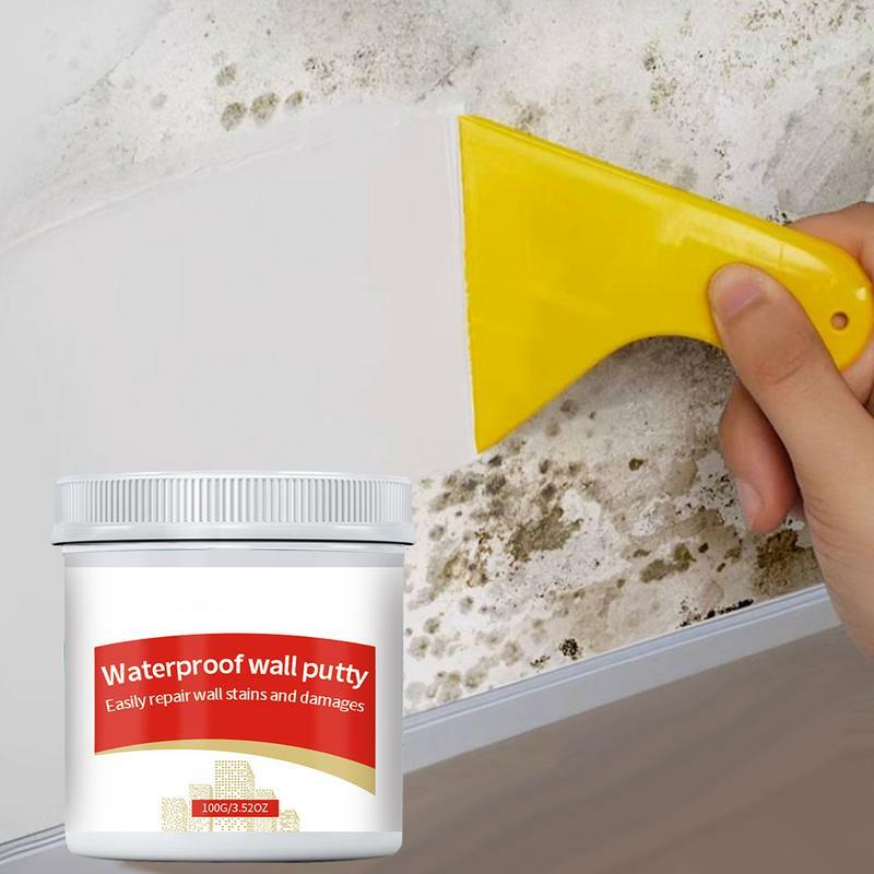 Wall Hole Filler Wall Spackle Paste Cream Long Lasting Wall Hole Repair Cream Multifunctional Waterproof Household Repairing