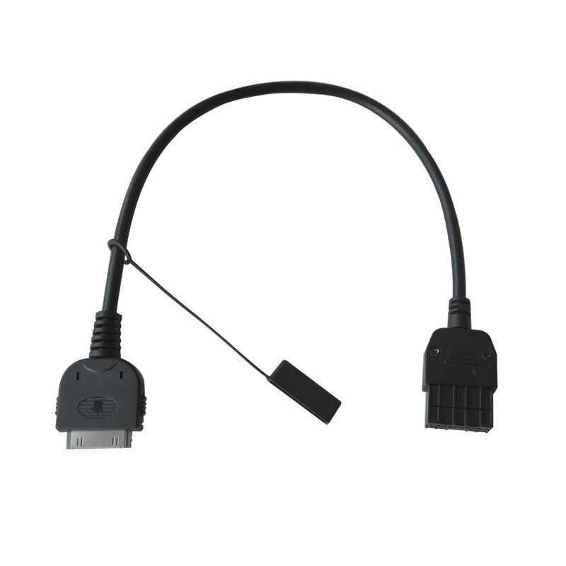 Nowy czarny kabel wejściowy interfejsu Aux pasuje do Infiniti Nissan Ipod 284H2-Zt50A