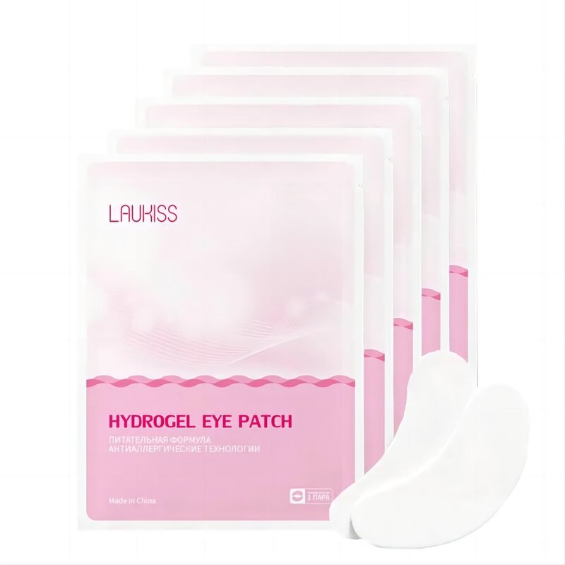 50/200/500 Eyelash Patches For Building Grafted Eyelash Pads Russian Packing Under Eyes Paper Stickers For Eyelash Extension