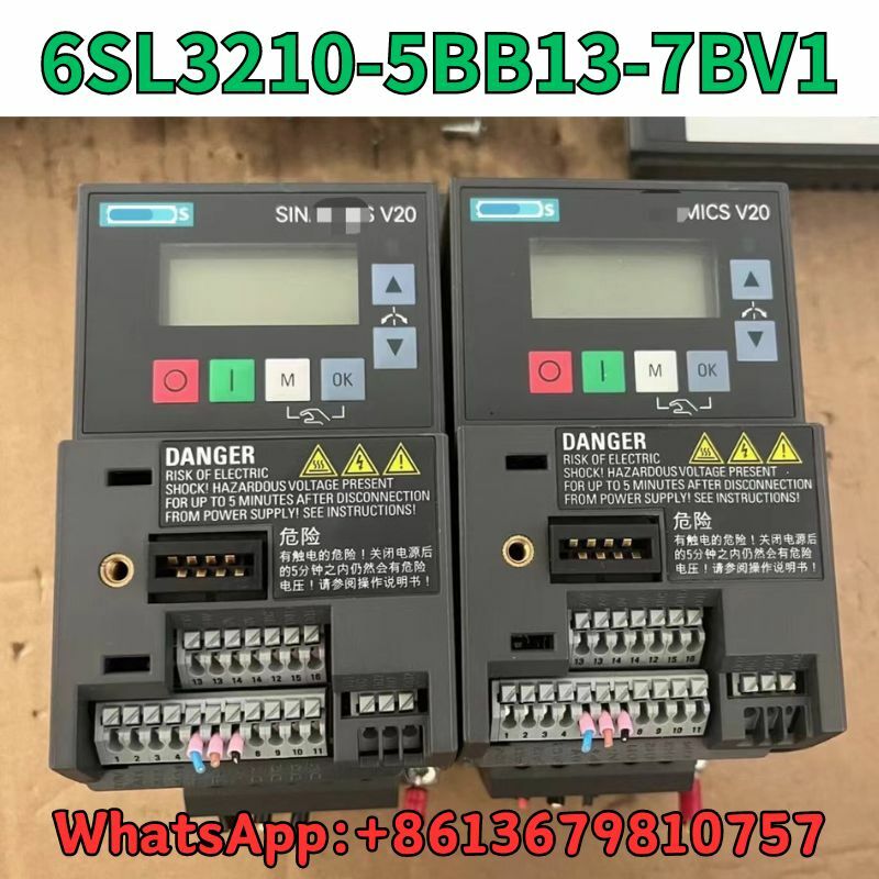 Gebrauchte 6sl3210-5bb13-7bv1 Frequenz umrichter Test ok schneller Versand
