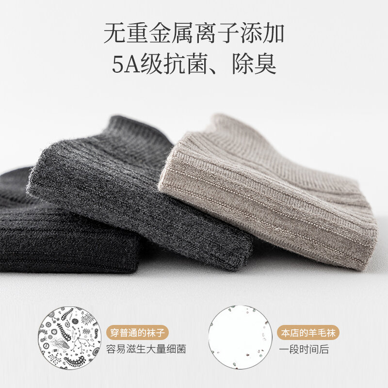 Protezione per ginocchio in lana per uomo e donna manicotto protettivo per articolazione sportiva per ginocchiera antibatterica, calda e fredda