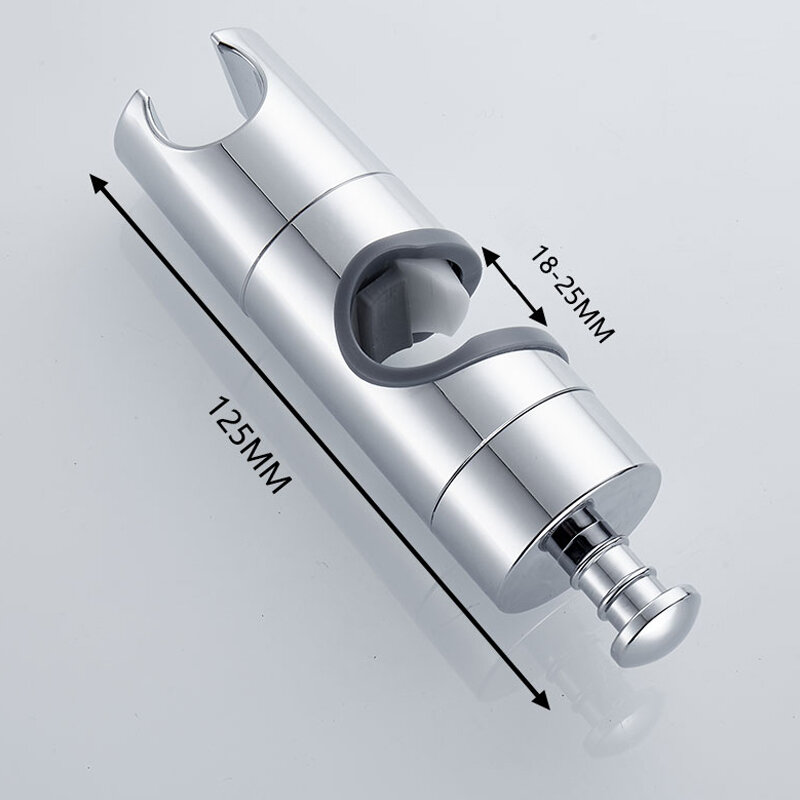 Soporte de cabezal de ducha giratorio, barra de soporte ajustable de 360 °, 18-25mm, colgador de barra de ducha, accesorios de baño