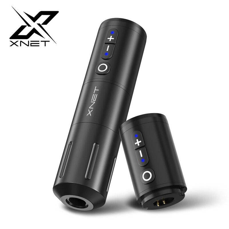 XNET Elite Wireless Tattoo Machine Rotary Pen Coreless Motor 2400mAh LED Display digitale per trucco permanente Artist Body