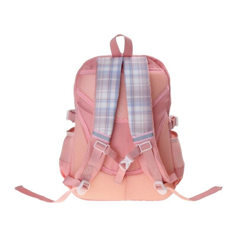 Bolsa de escola de nylon com bowknot, mochila para adolescentes, meninas, mochila infantil, mochila casual, sacos de livros