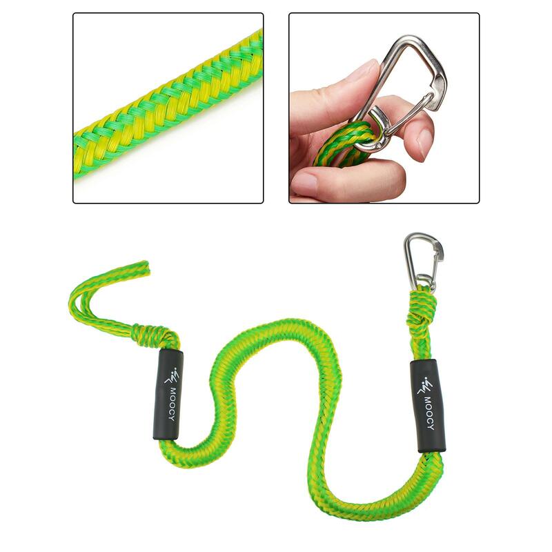 Boat Bungee Dock Line 4ft con corde per barche ad anello per Docking Boat Ties to Dock Bungee Dock Line Boat Dock Rope per gommone