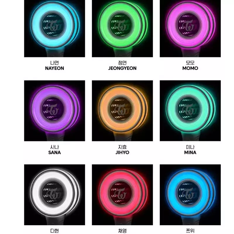Kpop TWICE Lightstick Ver.3, barra de luz LED brillante con Bluetooth, concierto, versión Infinity oficial 3, CANDY BONG Z Ver2