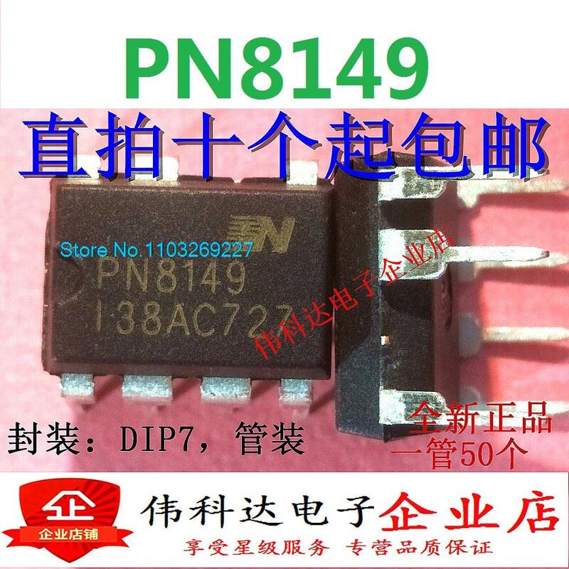 Chip de alimentación PN8149 DIP-7 IC, nuevo, Original, lote de 5 unidades