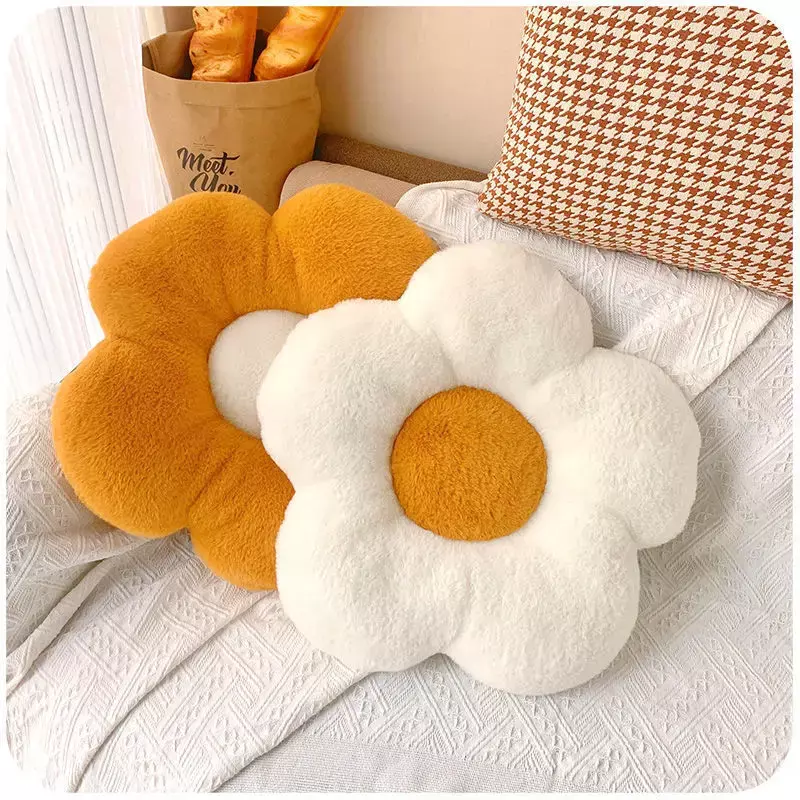 35/50cm Flower Throw Pillow Cute Flower Plush Pillow Stuffed Soft Plant Cushion Kawaii Room Decor Pillow Juguetes De Peluche