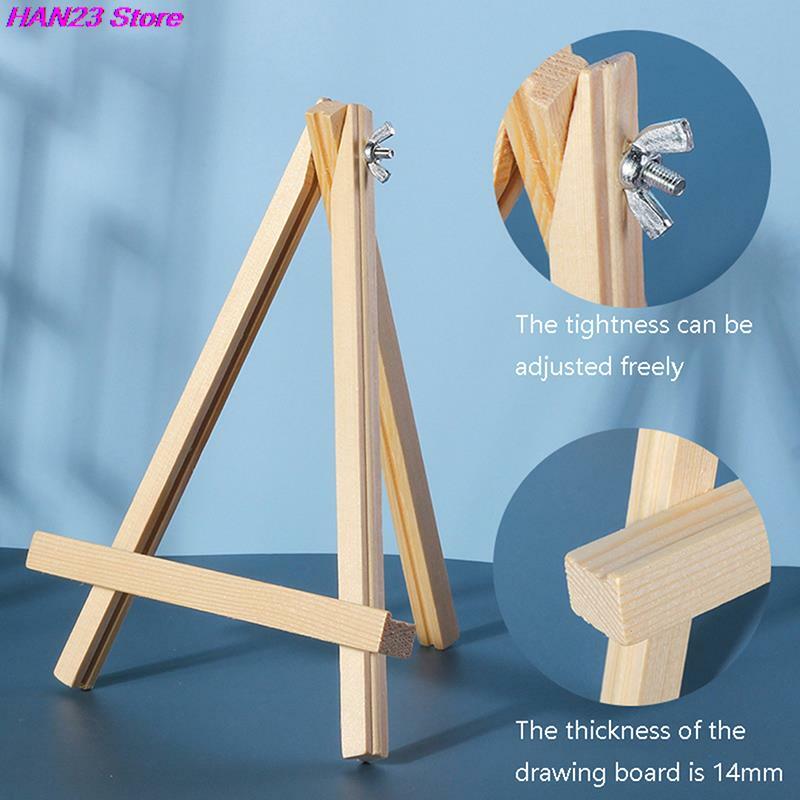 Neue 1pc Mini Staffelei Rahmen kreative Dreieck Hochzeit Tisch kartenst änder Display halter Kinder malen Handwerk Künstler liefert