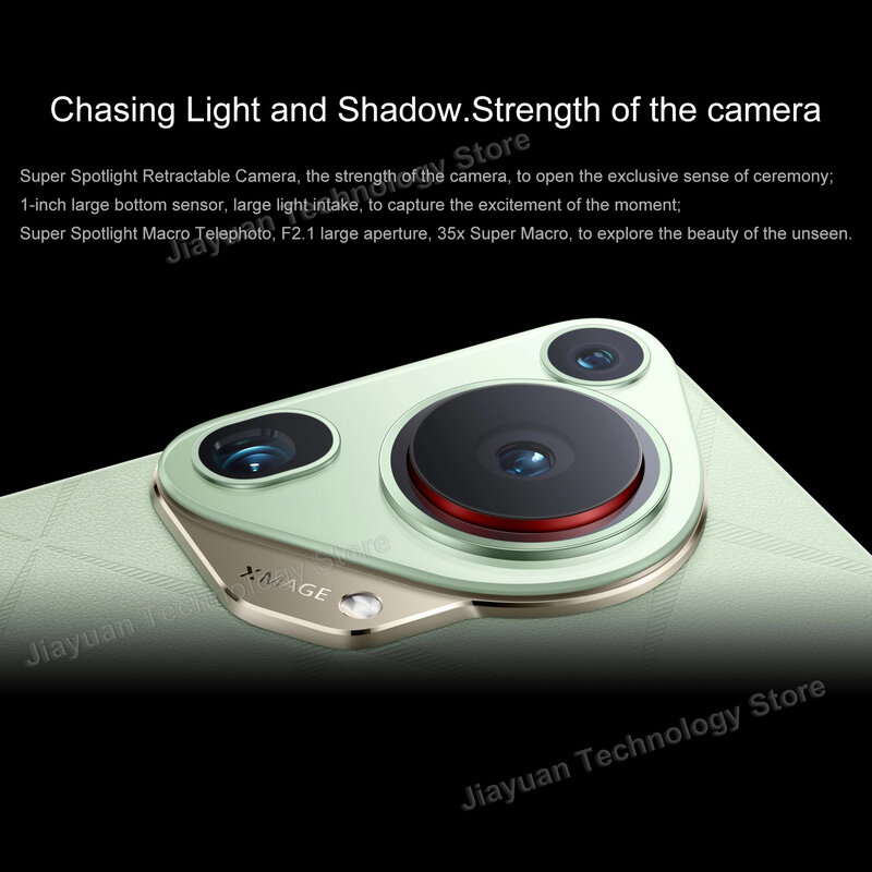 2024 New Arrival Huawei Pura 70 Ultra 6.8" Kunlun Glass Kirin 9010 HarmonyOS 4.2 1-Inch Retractable Main Cam NFC Smartphone