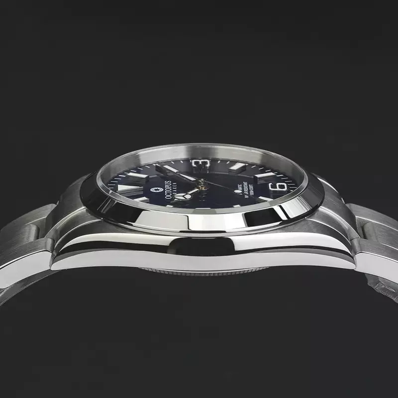 Jam tangan gurita Kraken 36mm PT5000 SW200 jam tangan mekanis gerakan otomatis jam tangan safir Enamel Dial Jelajahi jam tangan mendaki