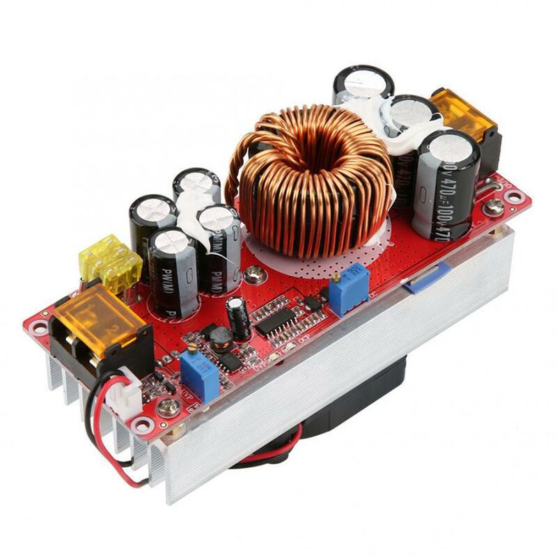 1800W 40A 1500W 30A 1200W 20A DC-DC Boost Converter Step Up Power Supply Module 10-60V to 12-90V adjustable voltage charger