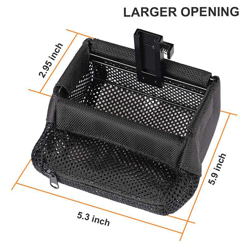 Quick Mount Release Shell Catcher Brass Catcher with Detachable Picatinny Heat Resistant Nylon Mesh for Rifle Airsoft Accessorie