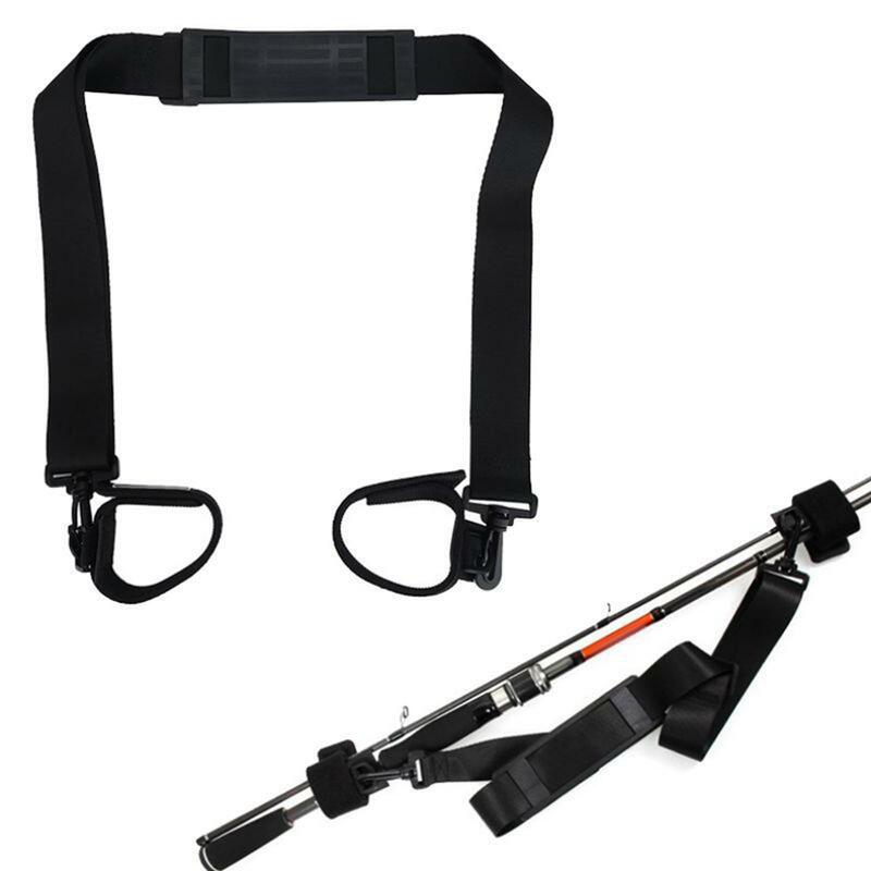 Fishing Rod Belt Fishing Rod Carry Straps, Band Fishing Tackle Carrying for