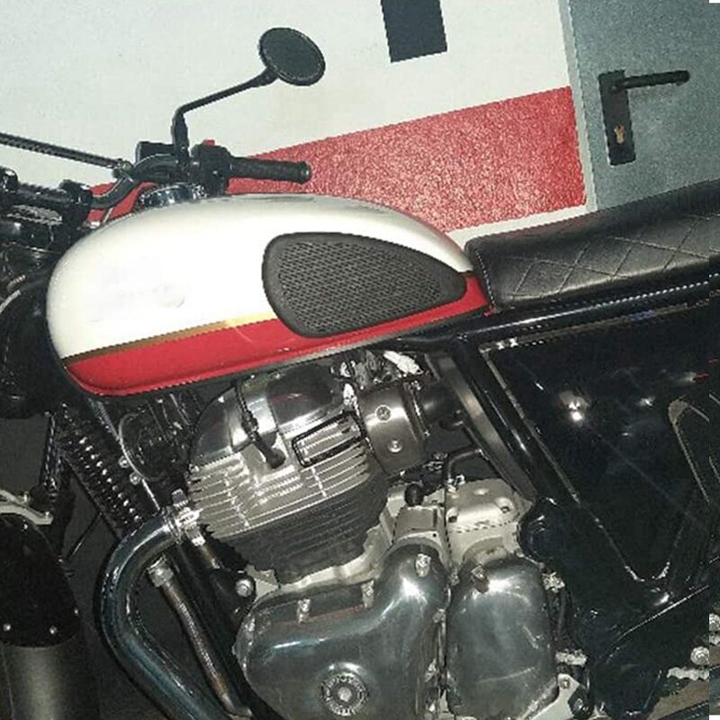 Motocyklowa uniwersalna antypoślizgowa naklejka na zbiornik paliwa Retro nadaje się do triumfu Honda Yamaha