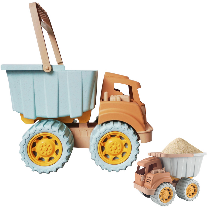 Giocattoli giocattolo camion di sabbia bambini escavatore costruzione di auto spiaggia scatola di sabbia discarica scatola di gioco veicoli di scavo trattore escavatore Mini